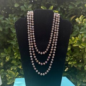 Single Strand Crystal Necklace